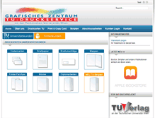 Tablet Screenshot of grafischeszentrum.com